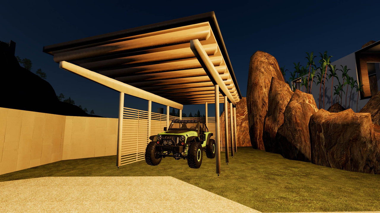Wooden Carport
