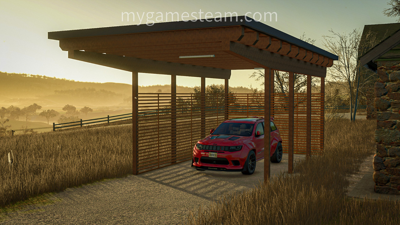 Wooden Carport
